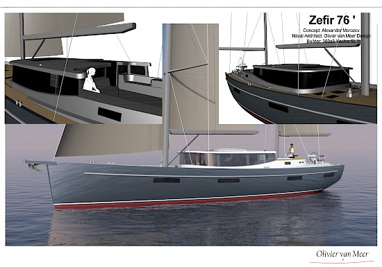 New project under building Zefir 76'